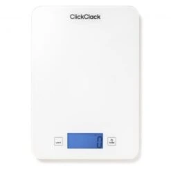 ClickClack - Equip Kitchen Scale White