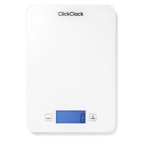 ClickClack - Equip Kitchen Scale White