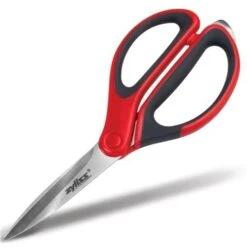 Zyliss - Household Shears With Integrated Box Cutter Red