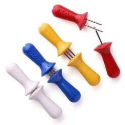 Zyliss - Interlocking Corn Holder Set Multicoloured 4pce
