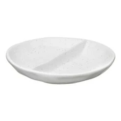 Ecology - Speckle Salt & Pepper Pinch Dish Milk 10.5cm