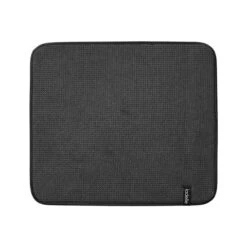 Ladelle - Microfibre Dish Drying Mat Black 47x41cm