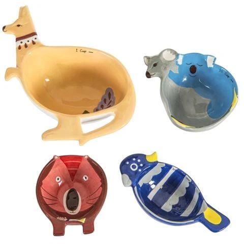 Australiana - Fauna Measuring Cup Set 4pce