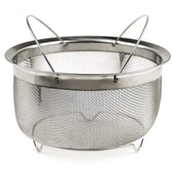 RSVP - Endurance Mesh Basket With Folding Handles