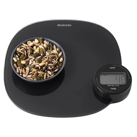 Brabantia - Kitchen Scales Plus Dark Grey
