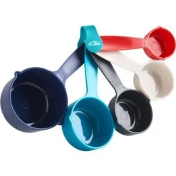 Trudeau - Assorted Color Measuring Cup Set 5pce