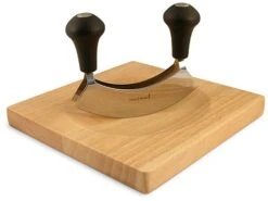 Davis & Waddell - Mezzaluna & Chopping Board Set
